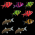 GloFish® 20G Barb Set (9ct)