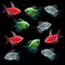 GloFish® Christmas Long-Fin Tetra Set (9ct)